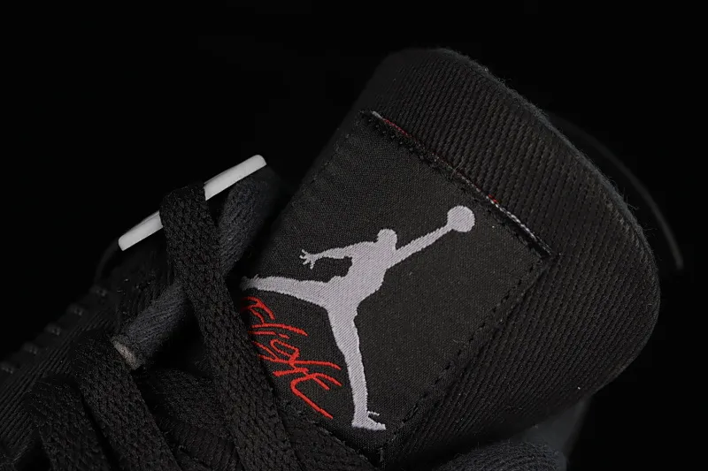 All categories Air Jordan Jordan series basketball shoes Air Jordan 4 Air Jordan 4 Retro "Olive Canvas" AJ4 Joe 4 black and gray denim DH7138-006